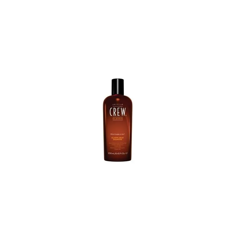 AMERICAN CREW - CLASSIC - GREY SHAMPOO (250ml) Shampoo for green hair