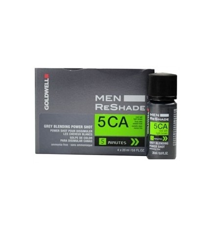 GOLDWELL - MEN RESHADE 5CA (4 x 20ml) Colorazione Uomo Castano Chiaro