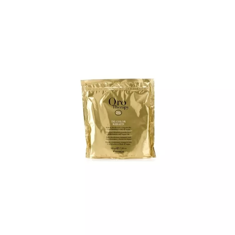 FANOLA - ORO THERAPY - 24K - DE-COLOR KERATIN (500gr) Polvere