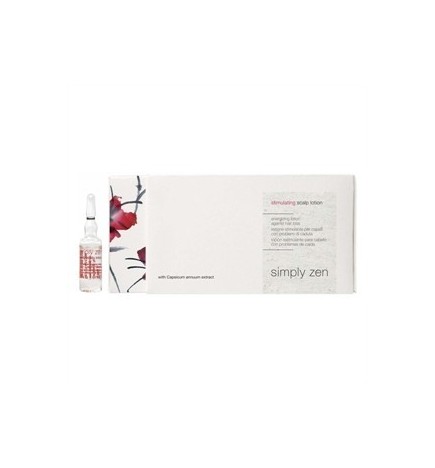 Z.ONE CONCEPT - SIMPLY ZEN - STIMULATING SCALP LOTION (8x6ml) Lozione anti caduta