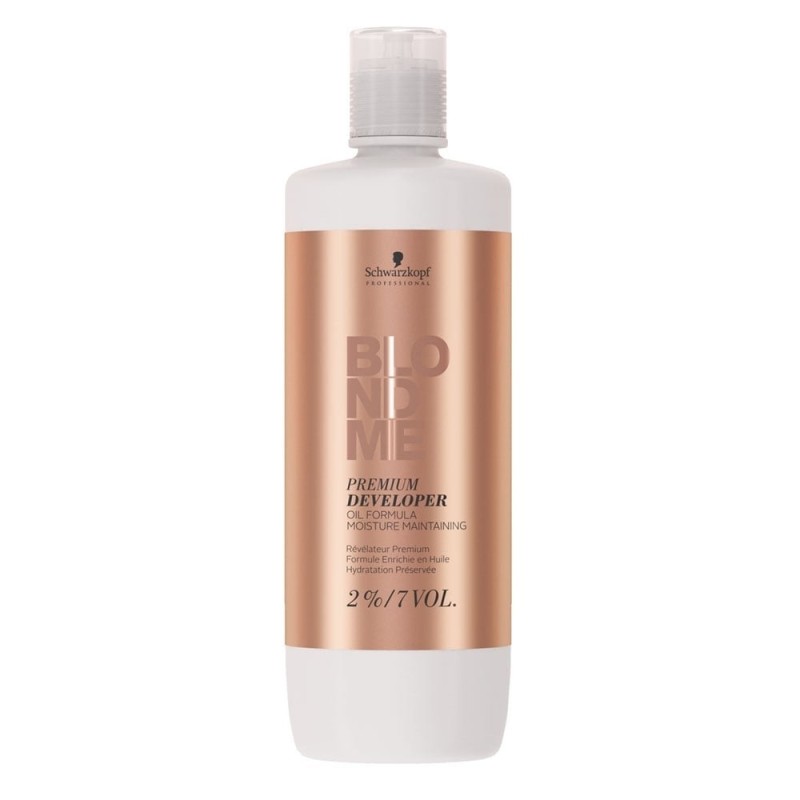 SCHWARZKOPF PROFESSIONAL - BLONDME - PREMIUM DEVELOPER 2% / 7 VOL. (1000ml) Oxygen for Hair
