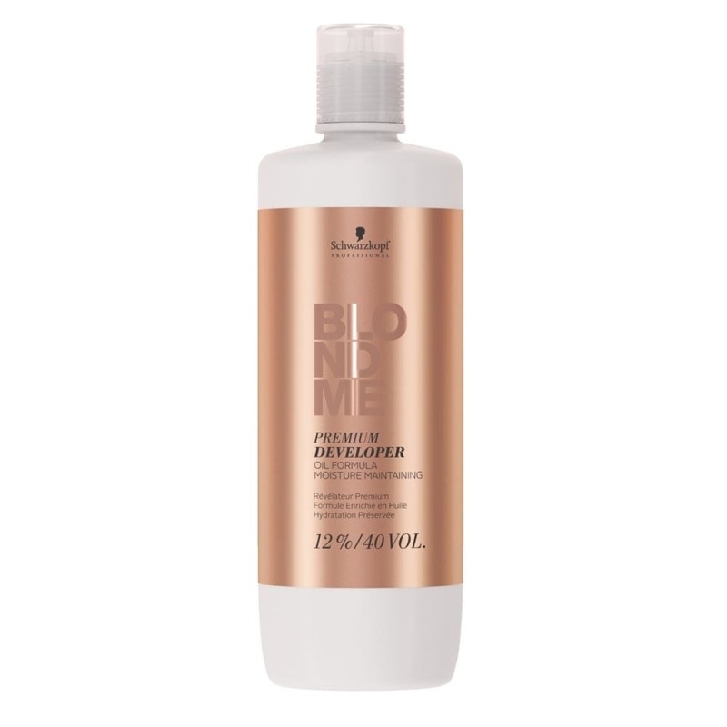 SCHWARZKOPF PROFESSIONAL - BLONDME - PREMIUM DEVELOPER 12%/ 40 Vol. (1000L) Oxygen for Hair SCHWARZKOPF PROFESSIONAL - BLONDME - PREMIUM DEVELOPER 12%/ 40 Vol. (1000L) Oxygen for Hair