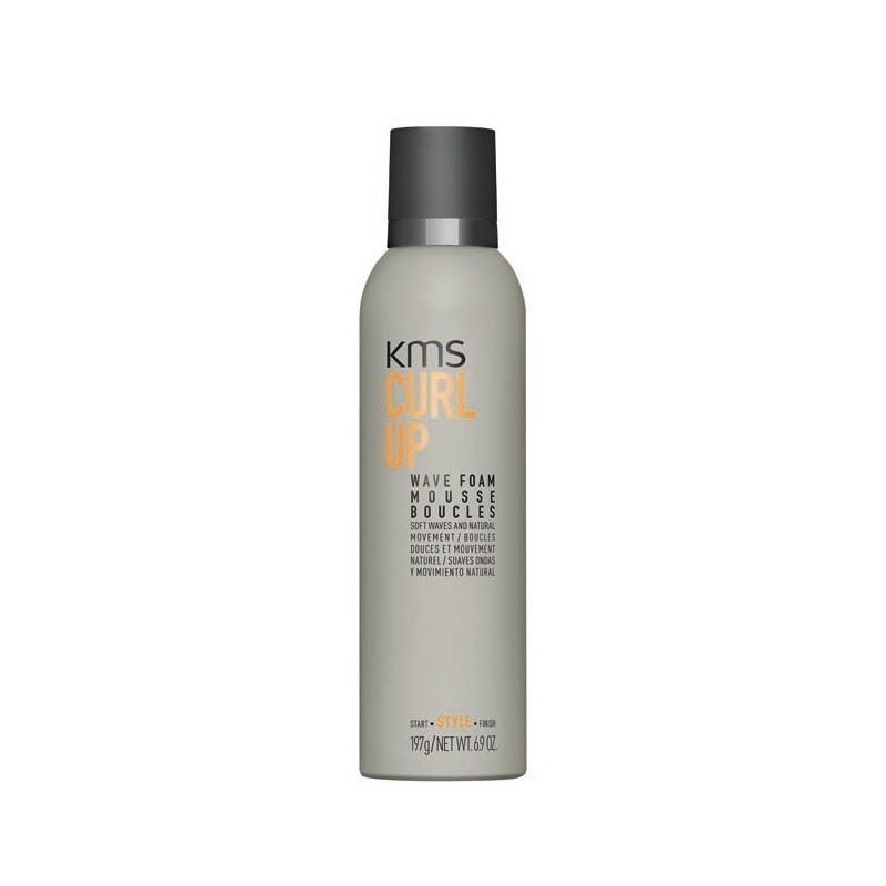 KMS - CURL UP - WAVE FOAM (200ml) Schiuma Ricci