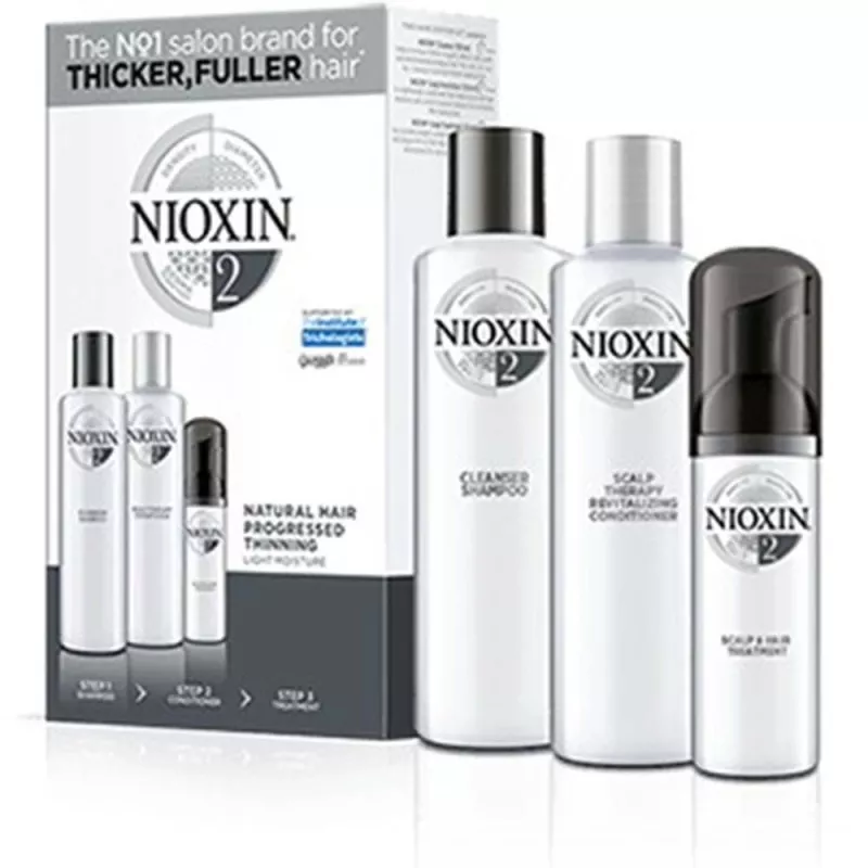 NIOXIN - SYSTEM 2 - Shampoo Kit + Balsam + Treatment