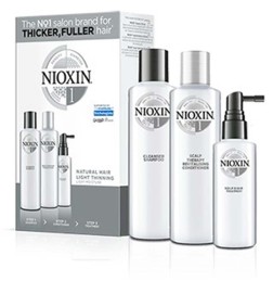 NIOXIN - SISTEMA 1 - Kit Trifasico Shampoo + Balsamo + Trattamento