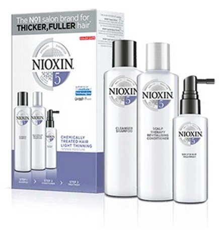 NIOXIN - SISTEMA 5 - Kit Shampoo + Balsamo + Trattamento