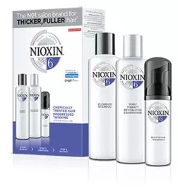 NIOXIN - SISTEMA 6 KIT Shampoo (150ml) + Balsamo (150ml) + Trattamento (40ml)