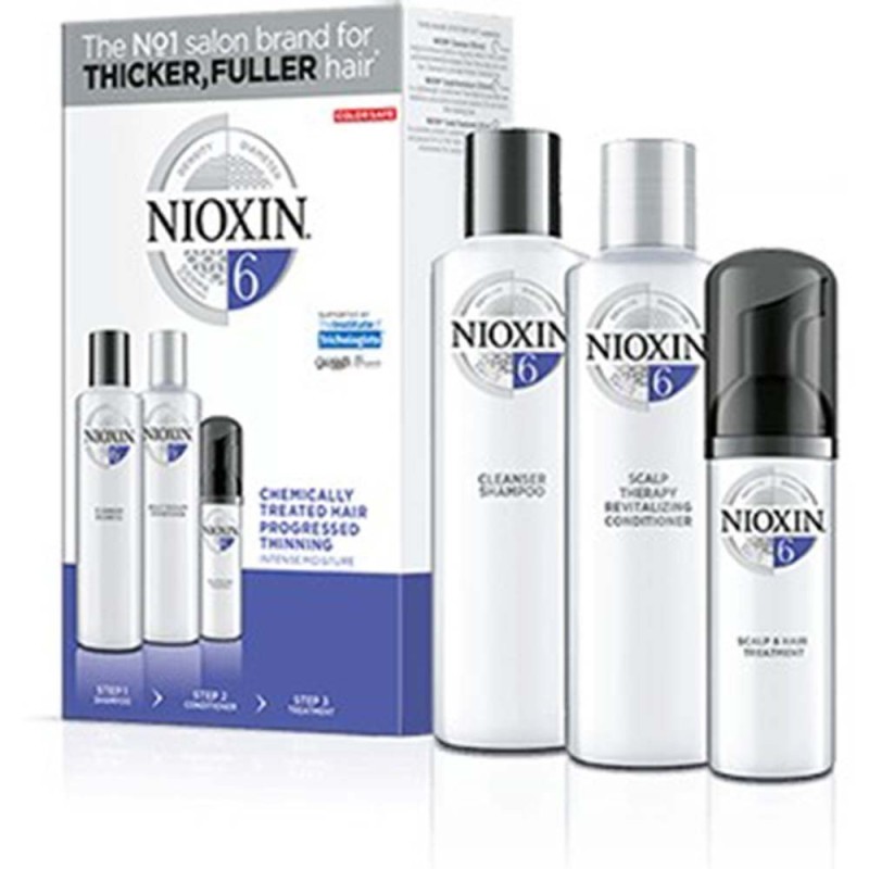 NIOXIN - KIT SYSTEM 6 Shampoo (150ml) + Balm (150ml) + Treatment (40ml)