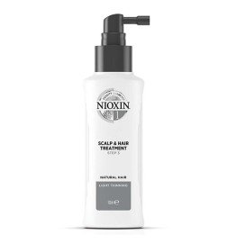NIOXIN - SISTEMA 1 SCALP & HAIR TREATMENT - NATURAL HAIR LIGHT THINNING (100ml) Trattamento volumizzante