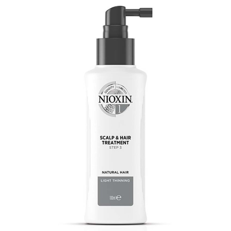 NIOXIN - SYSTEM 1 SCALP & HAIR TREATMENT - NATURAL HAIR LIGHT THINNING (100ml) Voluminous treatment