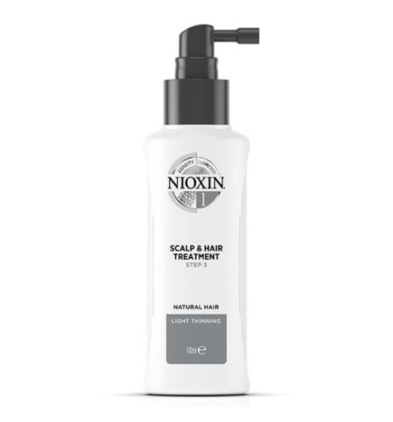 NIOXIN - SISTEMA 1 SCALP & HAIR TREATMENT - NATURAL HAIR LIGHT THINNING (100ml) Trattamento volumizzante