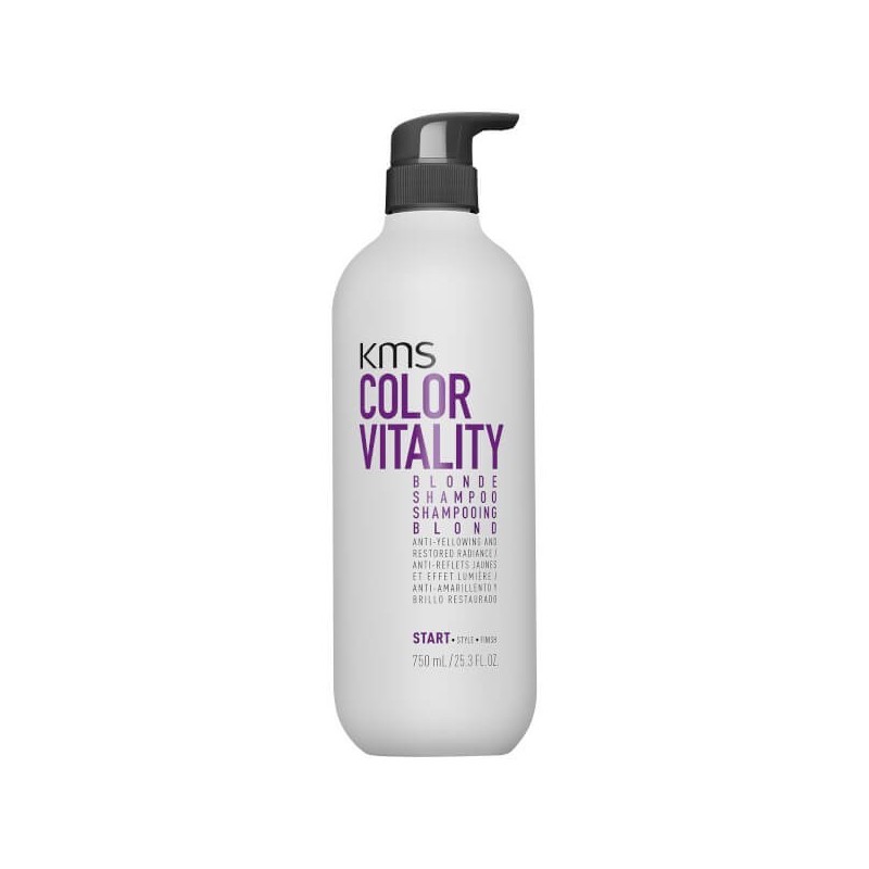 KMS CALIFORNIA - COLORVITALITY - BLOND SHAMPOO (750ml) Anti-yellow shampoo