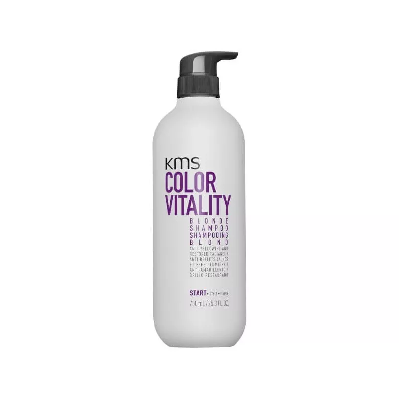 KMS CALIFORNIA - COLORVITALITY - BLOND SHAMPOO (750ml) Anti-yellow shampoo KMS CALIFORNIA - COLORVITALITY - BLOND SHAMPOO (750ml) Anti-yellow shampoo