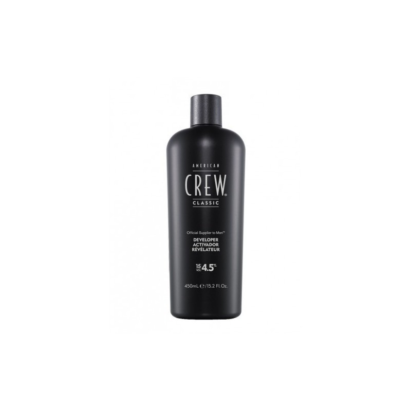 AMERICAN CREW - CLASSICAL - DEVELOPER ACTIVADOR 15VOL. 4.5% (500ml) Oxygen AMERICAN CREW - CLASSICAL - DEVELOPER ACTIVADOR 15VOL. 4.5% (500ml) Oxygen