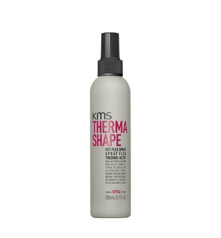 KMS THERMA SHAPE - HOT FLEX SPRAY (200ml) Spray termo attivatore