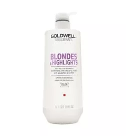 GOLDWELL - DUALSENSES - BLONDES & HIGHLIGHTS - Anti-yellow Shampoo (1Litro) Shampoo anti-giallo