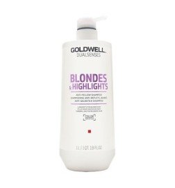 GOLDWELL - DUALSENSES - BLONDES & HIGHLIGHTS - Anti-yellow Shampoo (1Litro) Shampoo anti-giallo