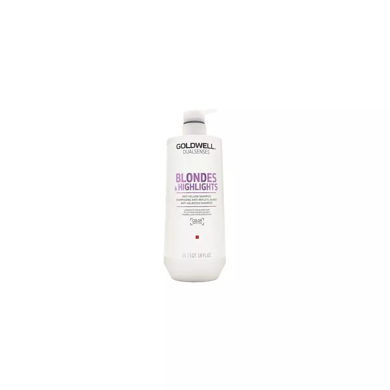 GOLDWELL - DUALSENSES - BLONDES & HIGHLIGHTS - Anti-yellow Shampoo (1Litro) Shampoo anti-giallo GOLDWELL - DUALSENSES - BLONDES & HIGHLIGHTS - Anti-yellow Shampoo (1Litro) Shampoo anti-giallo