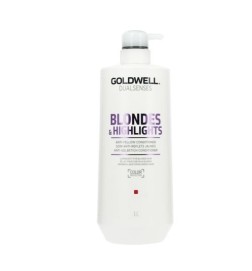 GOLDWELL - DUALSENSES - BLONDES & HIGHLIGHTS - Anti-yellow Conditioner 1000ml