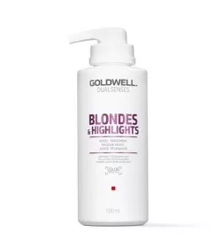 GOLDWELL - DUALSENSES - BLONDES & HIGHLIGHTS - 60sec Treatment (500ml) Trattamento per capelli biondi