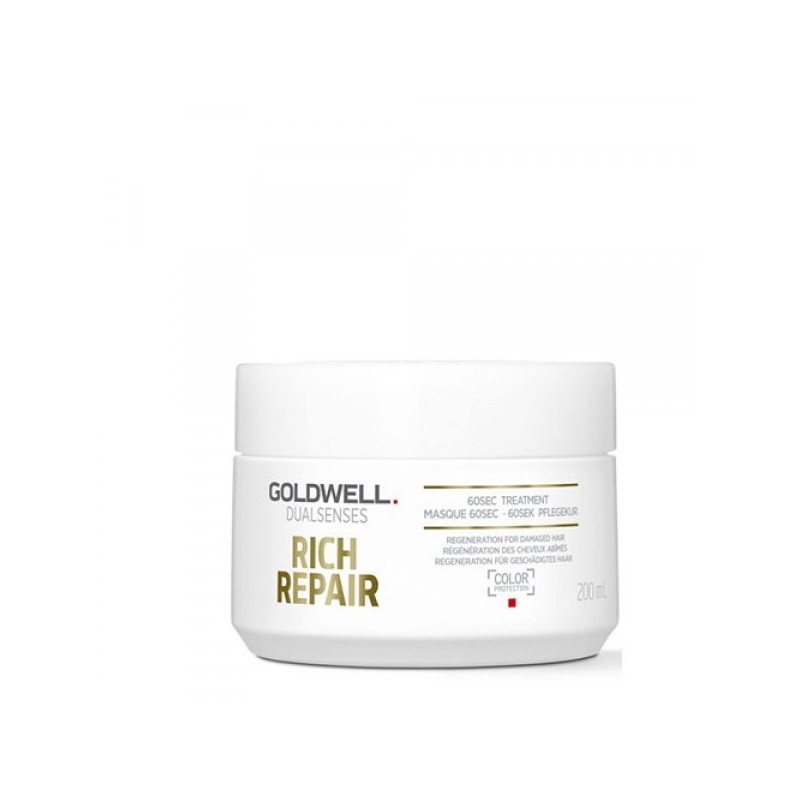 GOLDWELL - DUALSENSES - RICH REPAIR - 60sec Treatment (200ml) Treatment Dry Hair