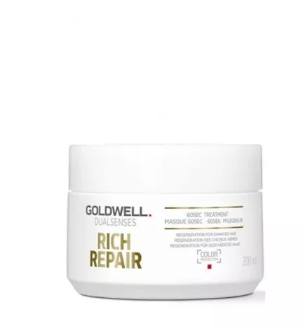 GOLDWELL - DUALSENSES - RICH REPAIR - 60sec Treatment (200ml) Trattamento Capelli Secchi