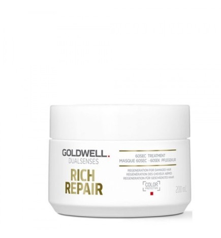 GOLDWELL DUALSENSES RICH REPAIR 60sec Treatment Capelli Secchi
