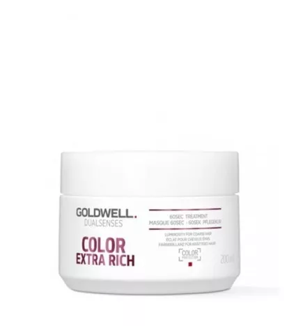 GOLDWELL - DUALSENSES - COLOR EXTRA RICH - 60sec Treatment (200ml) Trattamento Intensivo