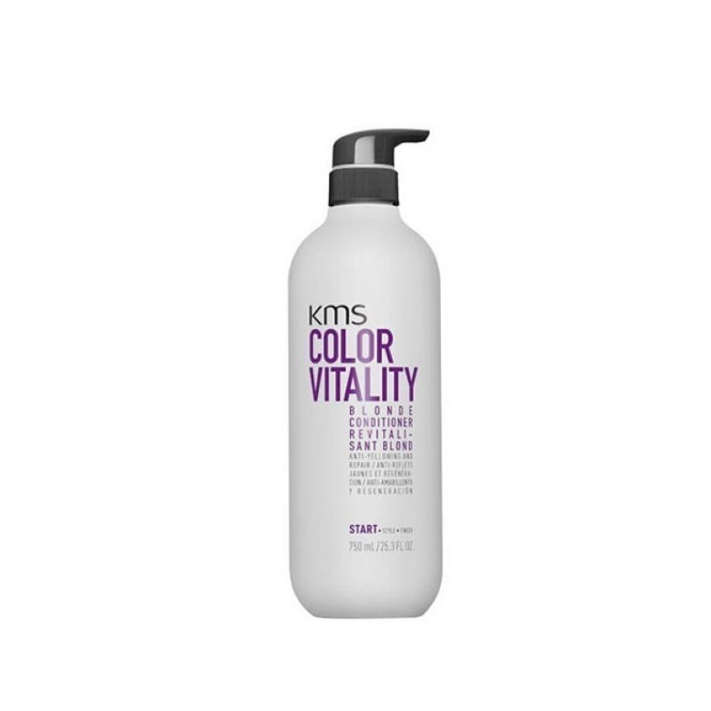KMS CALIFORNIA - COLORVITALITY - BLOND CONDITIONER (750ml) illuminating balm