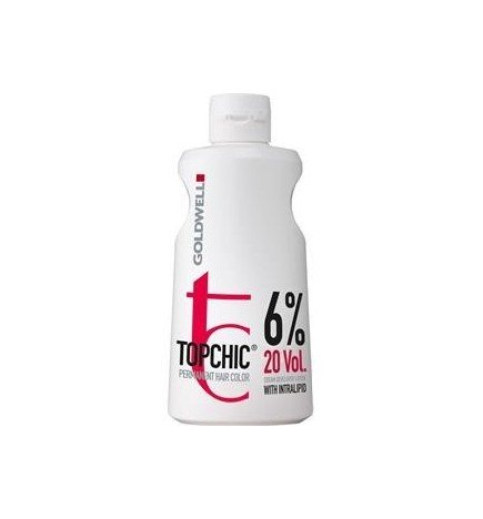 GOLDWELL TOPCHIC PERMANENT HAIR COLOR CREAM DEVELOPER LOTION