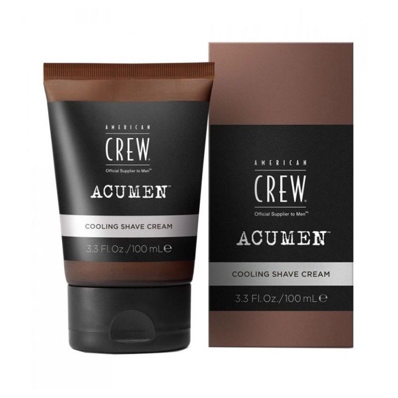 AMERICAN CREW - ACUMEN - COOLING SHAVE CREAM (100ml) Beard cream AMERICAN CREW - ACUMEN - COOLING SHAVE CREAM (100ml) Beard cream