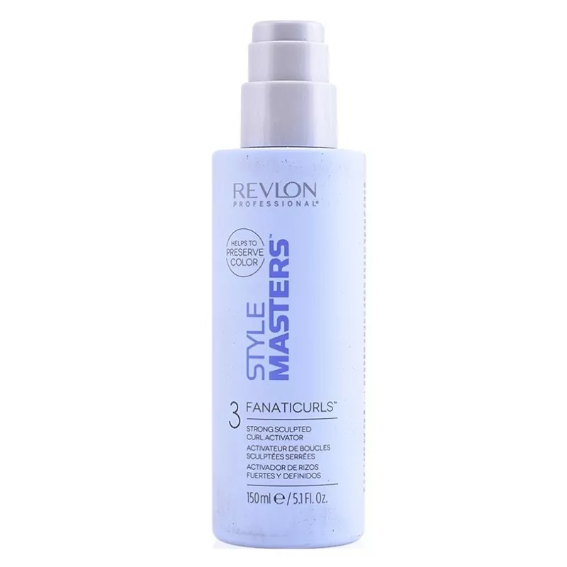 REVLON PROFESSIONAL - STYLE MASTERS - 3 FANATICURLS (150ml) Attivatore per capelli ricci REVLON PROFESSIONAL - STYLE MASTERS - 3 FANATICURLS (150ml) Attivatore per capelli ricci