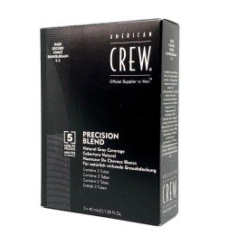 AMERICAN CREW - CLASSIC - PRECISION BLEND - Castano Scuro 2-3 Dark (3x40ml) Colorazione per capelli