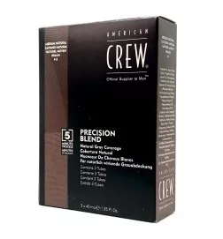 AMERICAN CREW - CLASSIC - PRECISION BLEND - CASTANO NATURALE 4-5 (3 x 40ml) Colorazione per capelli