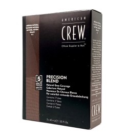 AMERICAN CREW - CLASSIC - PRECISION BLEND - CASTANO NATURALE 4-5 (3 x 40ml) Colorazione per capelli