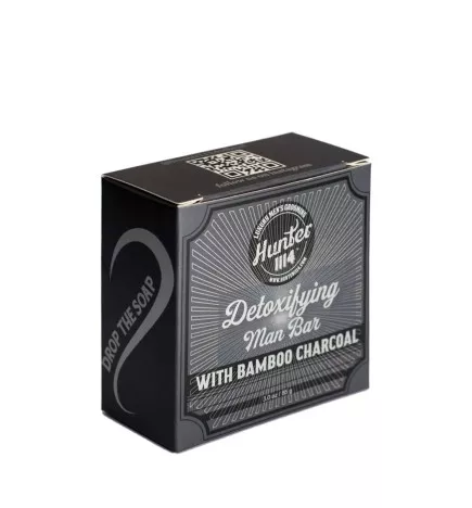 HUNTER 1114 - DETOXIFYING MAN BAR (85g.) Saponetta detossinante