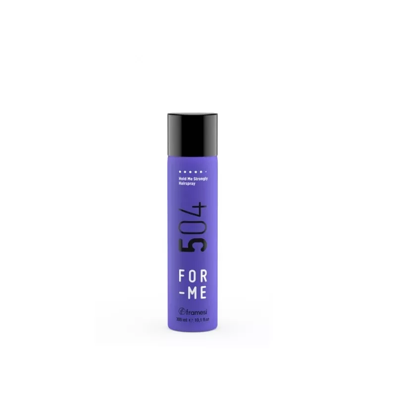 Frames For-Me 504 Hold Me Strongly Hairspray (300ml) Strong Fixing NO GAS Frames For-Me 504 Hold Me Strongly Hairspray (300ml) Strong Fixing NO GAS