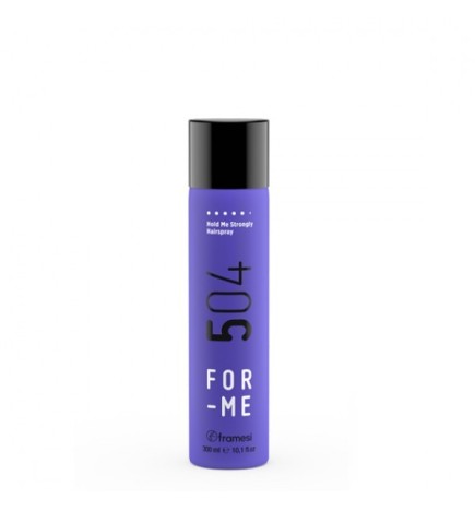 Framesi For-Me 504 Hold Me Strongly Hairspray - Spray fissaggio forte NO GAS