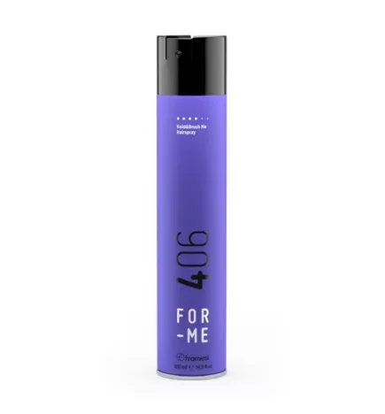 Framesi For-Me 406 Hold & Brush Me Hairspray (500ml) Spray fissaggio forte e rimodellabile