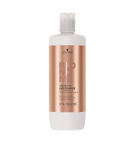 SCHWARZKOPF PROFESSIONAL - BLONDME - PREMIUM DEVELOPER 9% / 30 Vol. (1000L) Ossigeno per Capelli