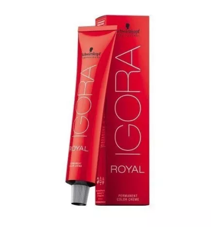 SCHWARZKOPF PROFESSIONAL - IGORA - ROYAL - PERMANENT COLOR CREME (60ml) Professional Color