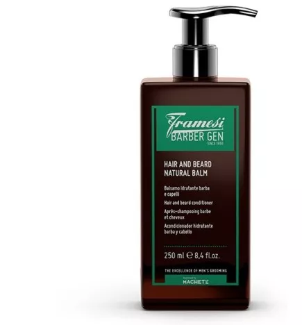 FRAMESI - BARBER GEN - HAIR AND BEARD NATURAL BALM (250ml) Balsamo idratante