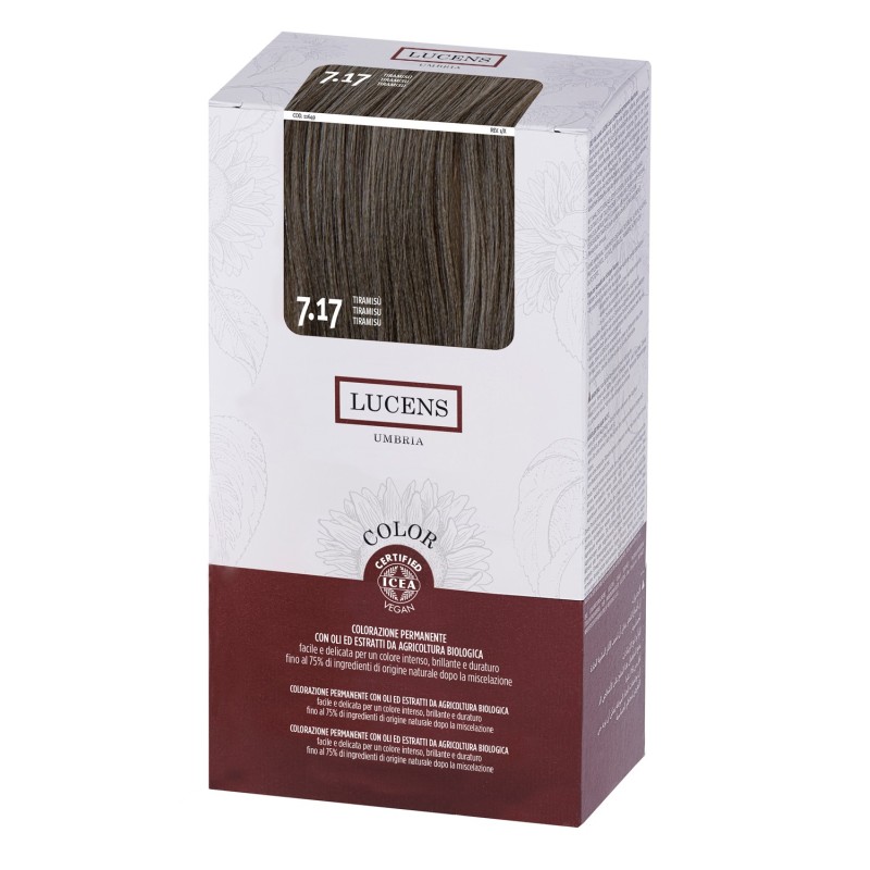 LUCENS - COLOR KIT (145ml) 7.17 Tiramisu - Permanent Coloring