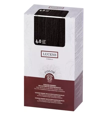 LUCENS - COLOR KIT (145ml) 4.0 Castano - Colorazione permanente