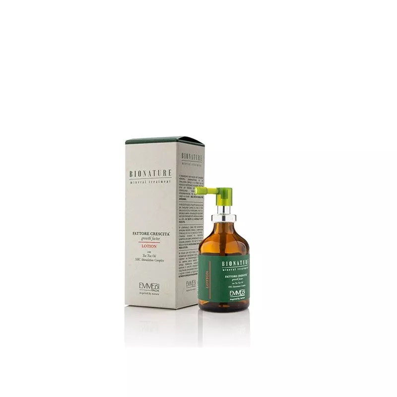 EMMEBI ITALIA - BIONATURE - LOZIONE FATTORE CRESCITA (50ml) Lozione anti-caduta