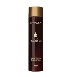 L'ANZA - KERATIN HEALING OIL - Lustrous Shampoo (300ml) Shampoo per capelli danneggiati