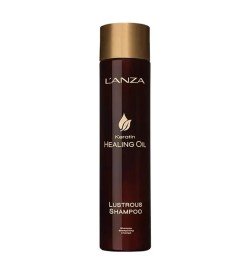 L'ANZA - KERATIN HEALING OIL - Lustrous Shampoo (300ml) Shampoo per capelli danneggiati