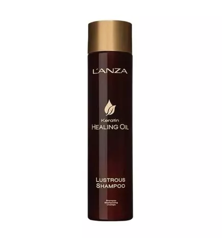 The ANZA - KERATIN HEALING OIL - Lustrous Shampoo (300ml) Shampoo for damaged hair