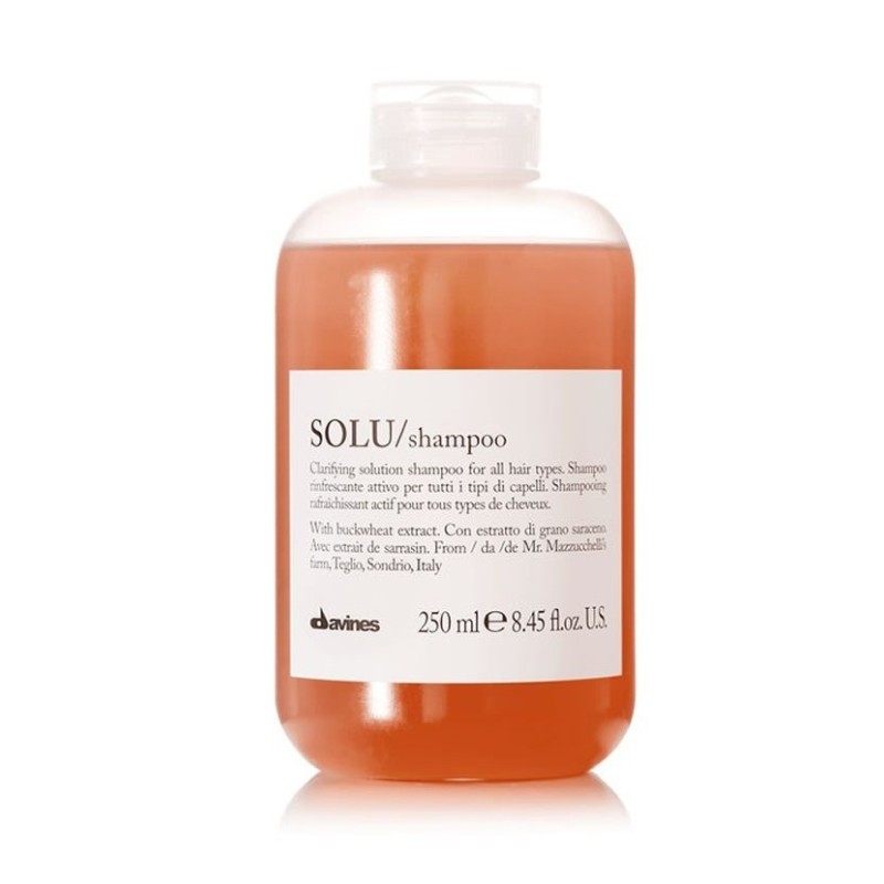 DAVINES - ESSENTIAL HAIR CARE - SOLU SHAMPOO (250ml) Refreshing shampoo DAVINES - ESSENTIAL HAIR CARE - SOLU SHAMPOO (250ml) Refreshing shampoo