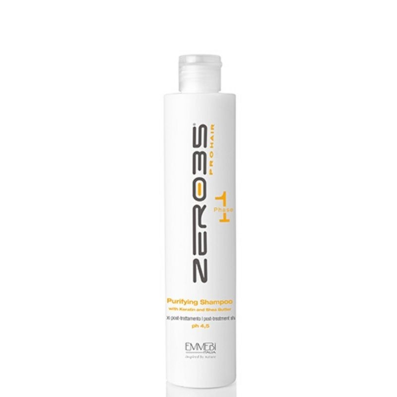 EMMEBI ITALY - ZER035 PRO HAIR - PURIFYNG SHAMPOO - pH4.5 Phase1 (1000ml) Sealing shampoo